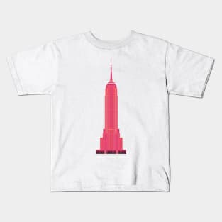 Empire state building Kids T-Shirt